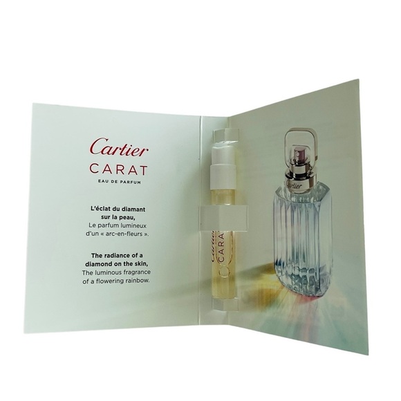 CARTIER Carat Eau de Parfum Spray 0.05oz/1.5 ml Sample/Envelope - Picture 2 of 3
